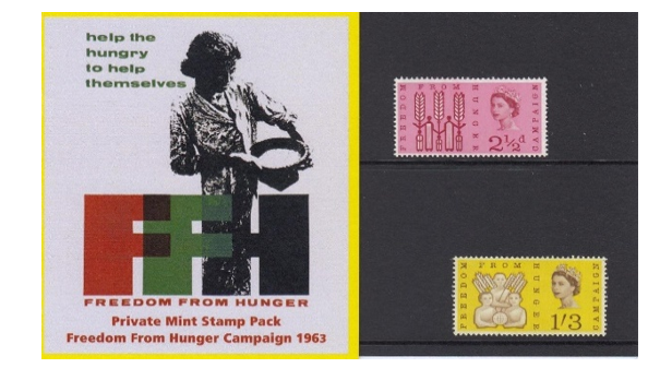 1963 FREEDOM FROM HUNGER